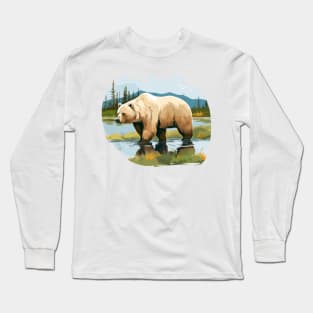 Bear Grazer Long Sleeve T-Shirt